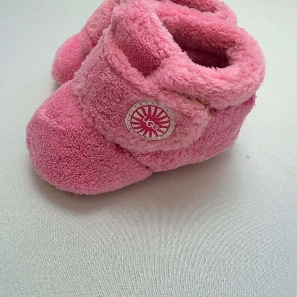 UGG Pink baby booties
